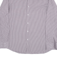 HUGO BOSS Shirt Purple Check Long Sleeve Mens L Online Hot Sale