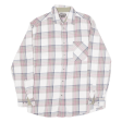 ATLASFORMEN Shirt White Check Long Sleeve Mens S Discount