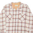 HABAND Shirt Beige Plaid Long Sleeve Mens L Supply