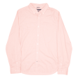 NAUTICA Slim Shirt Pink Check Long Sleeve Mens L For Cheap