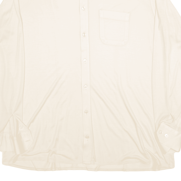 LIBERO Plain Shirt Beige Long Sleeve Mens XL Online