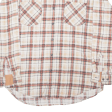 HABAND Shirt Beige Plaid Long Sleeve Mens L Supply