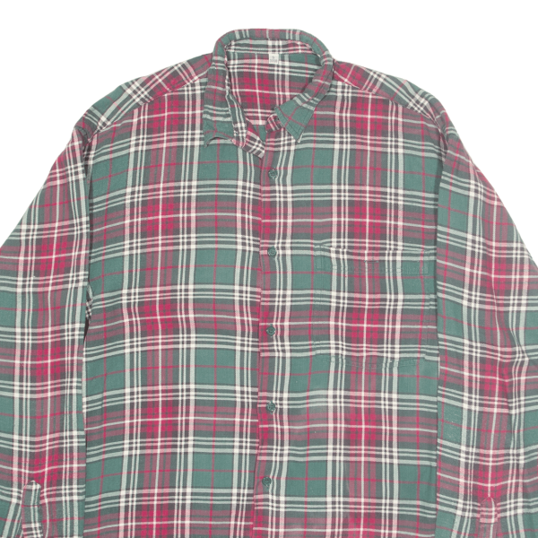 Shirt Red Check Long Sleeve Mens S Cheap