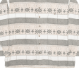 JACK MORGAN Shirt Grey Striped Long Sleeve Mens L Online Hot Sale